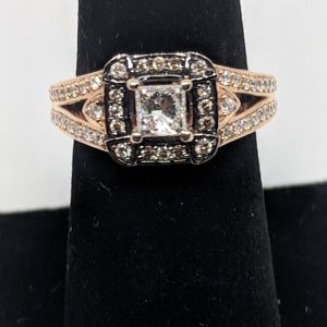 LeVian ring sz 7 rose gold
